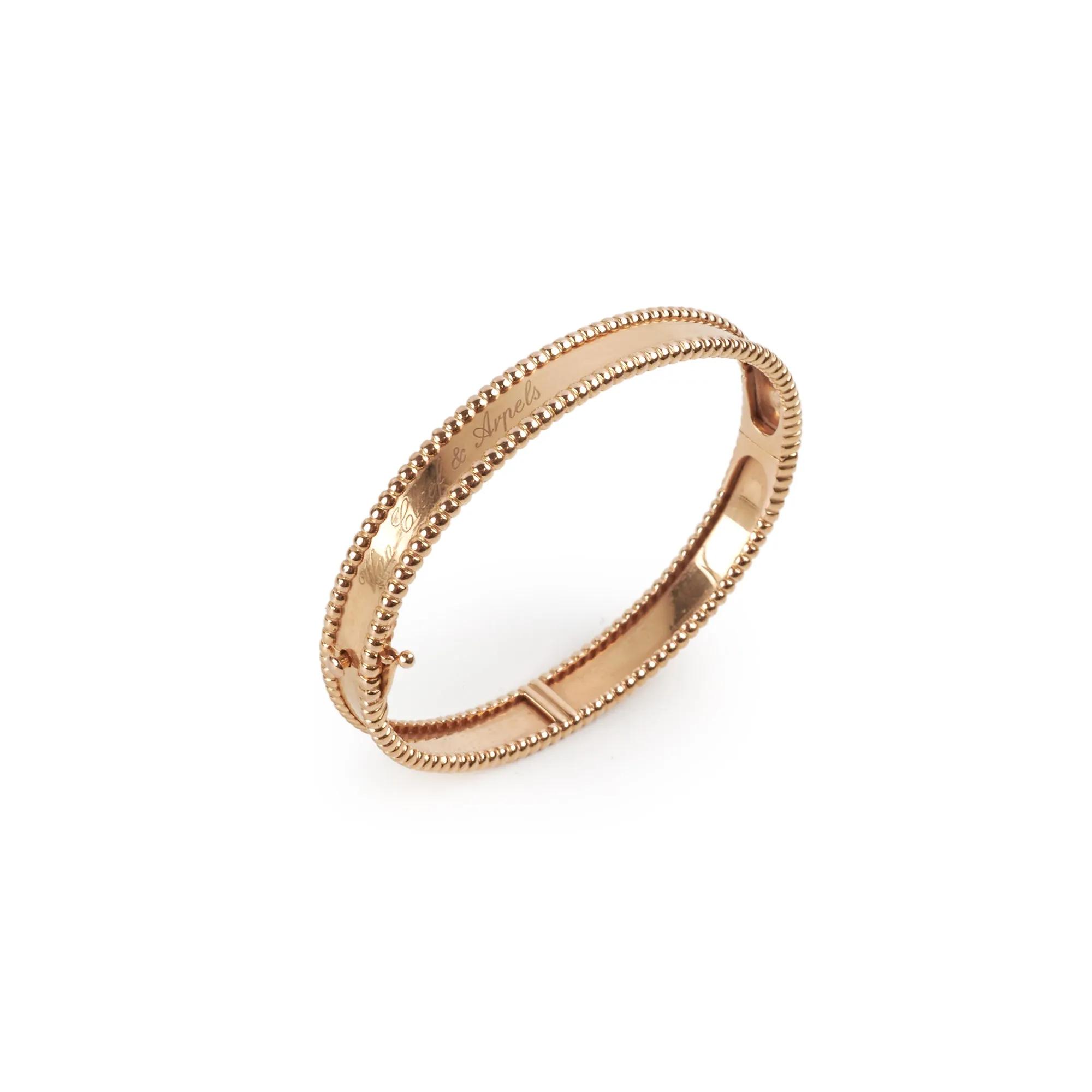 Van Cleef & Arpels VCA Perless Signature Bracelet Small Model Pink Gold 2020