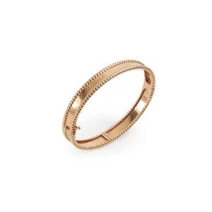 Van Cleef & Arpels VCA Perless Signature Bracelet Small Model Pink Gold 2020