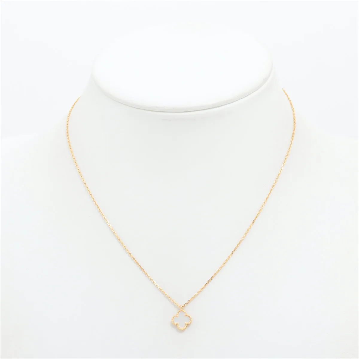 Van Cleef & Arpels VCA Sweet Alhambra Mother of Pearl MOP Necklace 2023