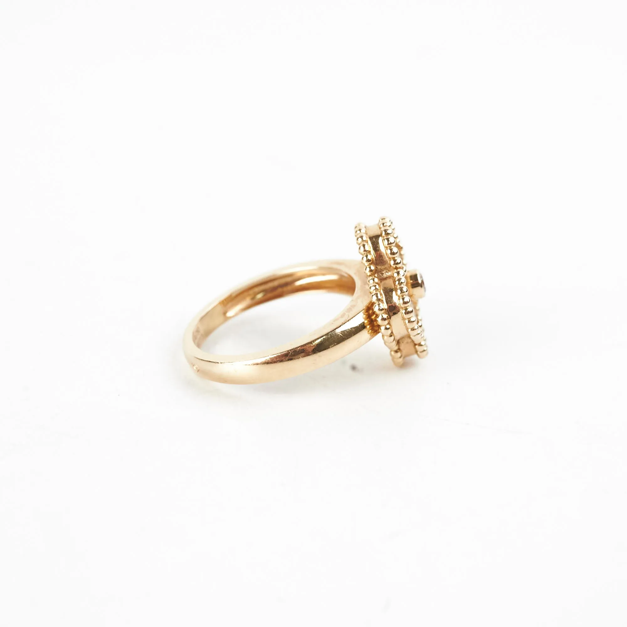 Van Cleef & Arpels VCA Vintage Alhambra Ring Size 52