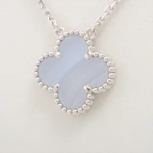 Van Cleef & Arpels Vintage Alhambra Chalcedony Necklace - March 2024