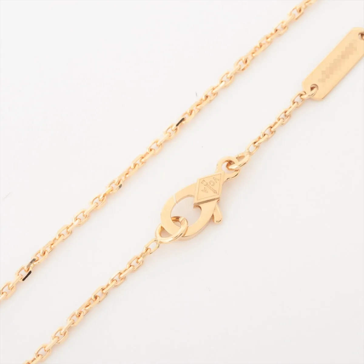 Van Cleef & Arpels Vintage Alhambra Guilloche Gold 2023 Necklace