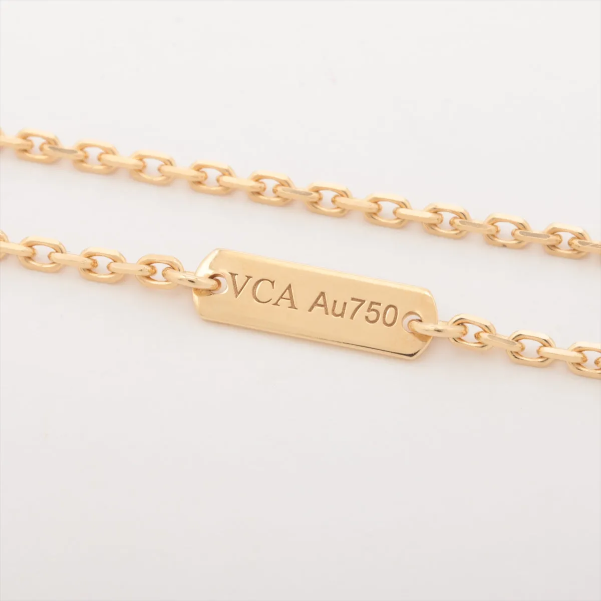 Van Cleef & Arpels Vintage Alhambra Guilloche Necklace 2024