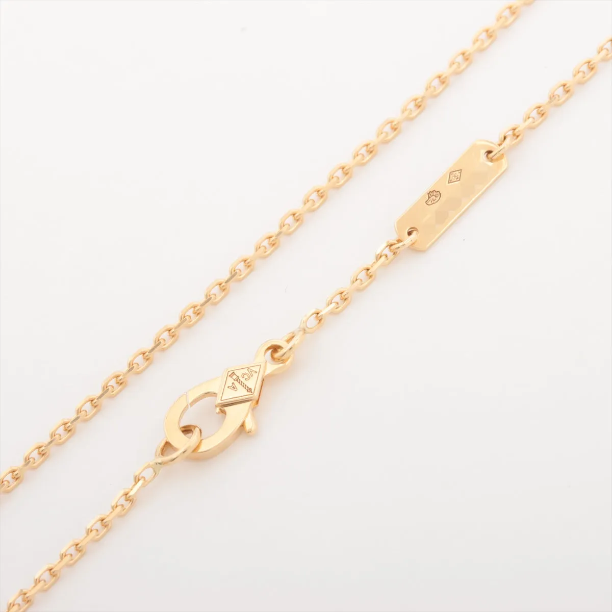 Van Cleef & Arpels Vintage Alhambra Guilloche Necklace 2024