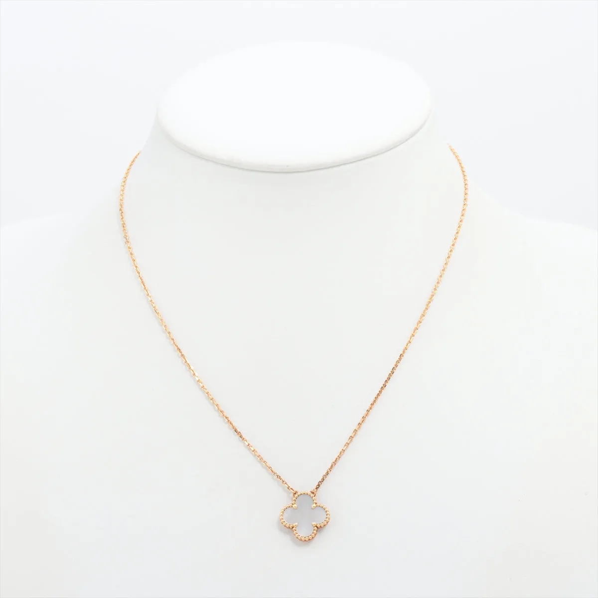 Van Cleef & Arpels Vintage Alhambra MOP Mother Of Pearl Necklace