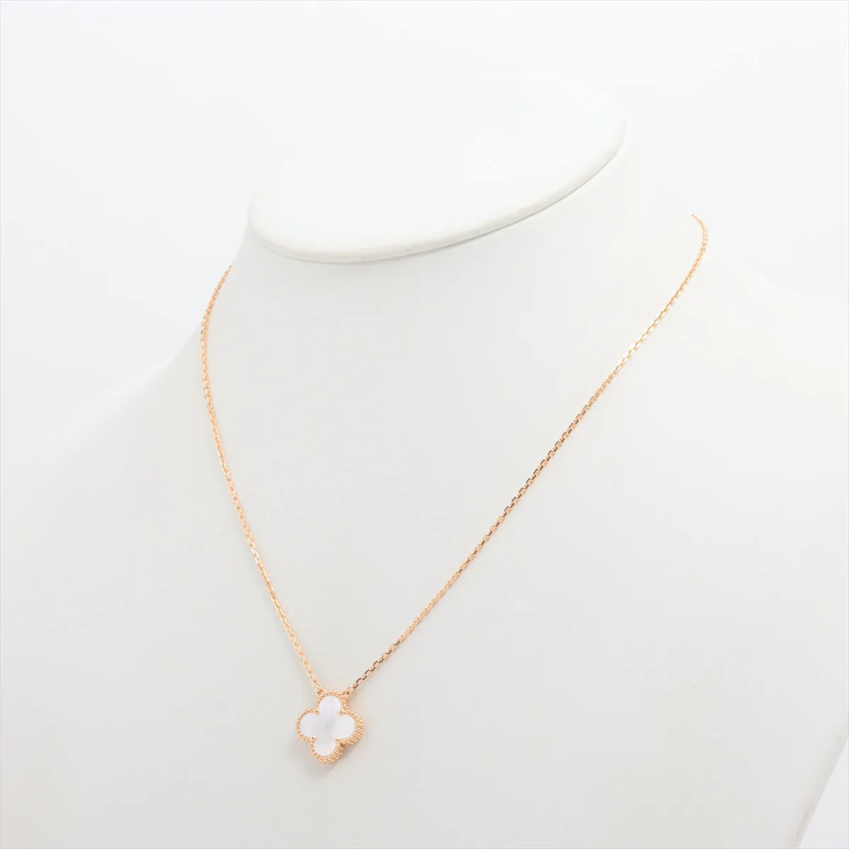 Van Cleef & Arpels Vintage Alhambra Mother of Pearl Necklace 2023