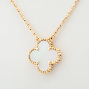 Van Cleef & Arpels Vintage Alhambra Mother of Pearl Necklace