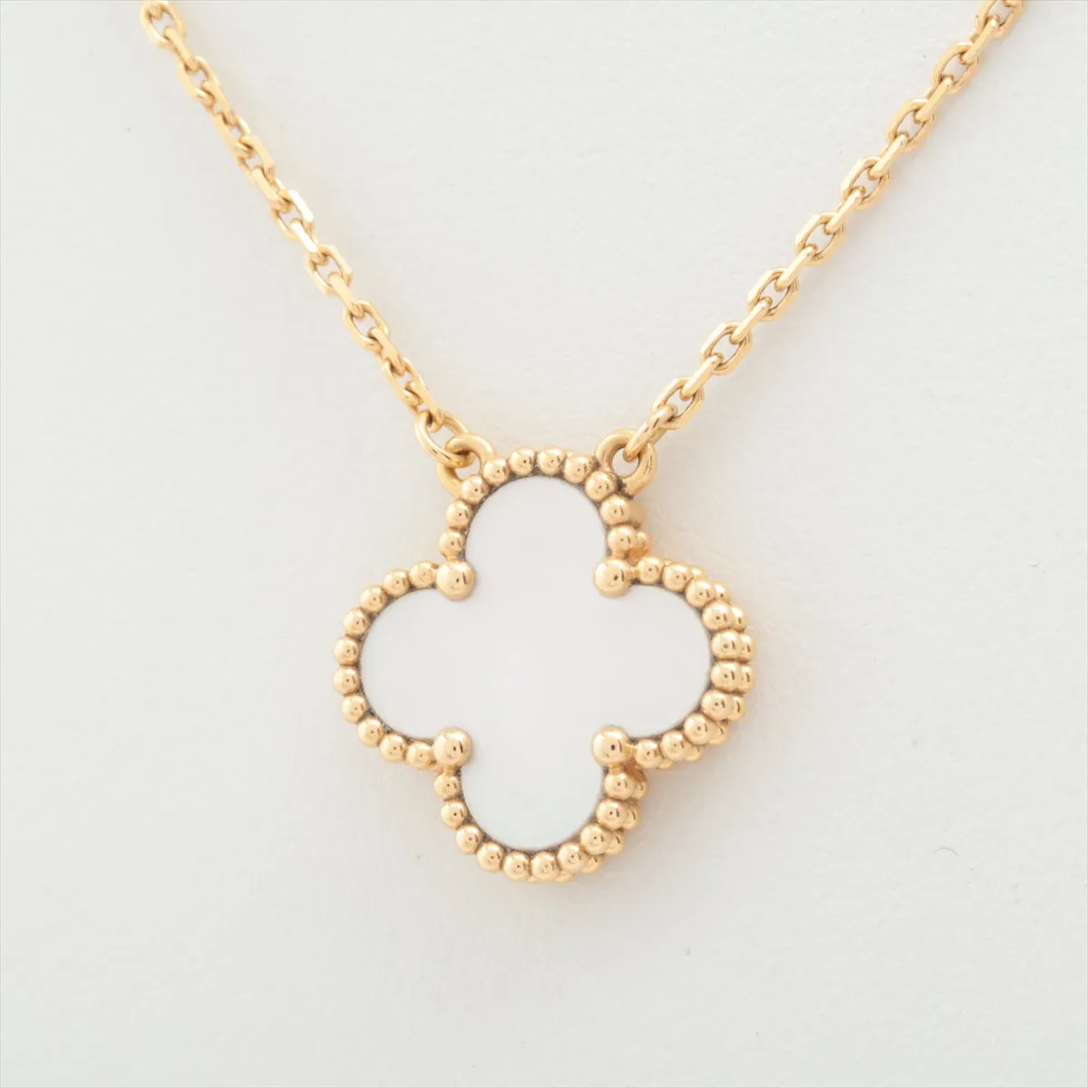 Van Cleef & Arpels Vintage Alhambra Mother of Pearl Necklace