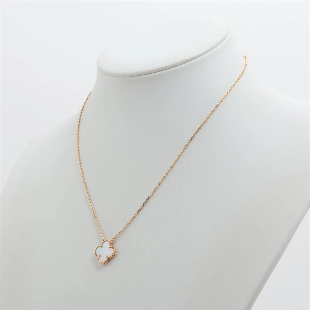 Van Cleef & Arpels Vintage Alhambra Mother of Pearl Necklace