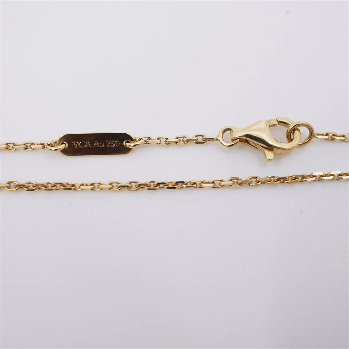 Van Cleef & Arpels Vintage Alhambra Onyx Necklace