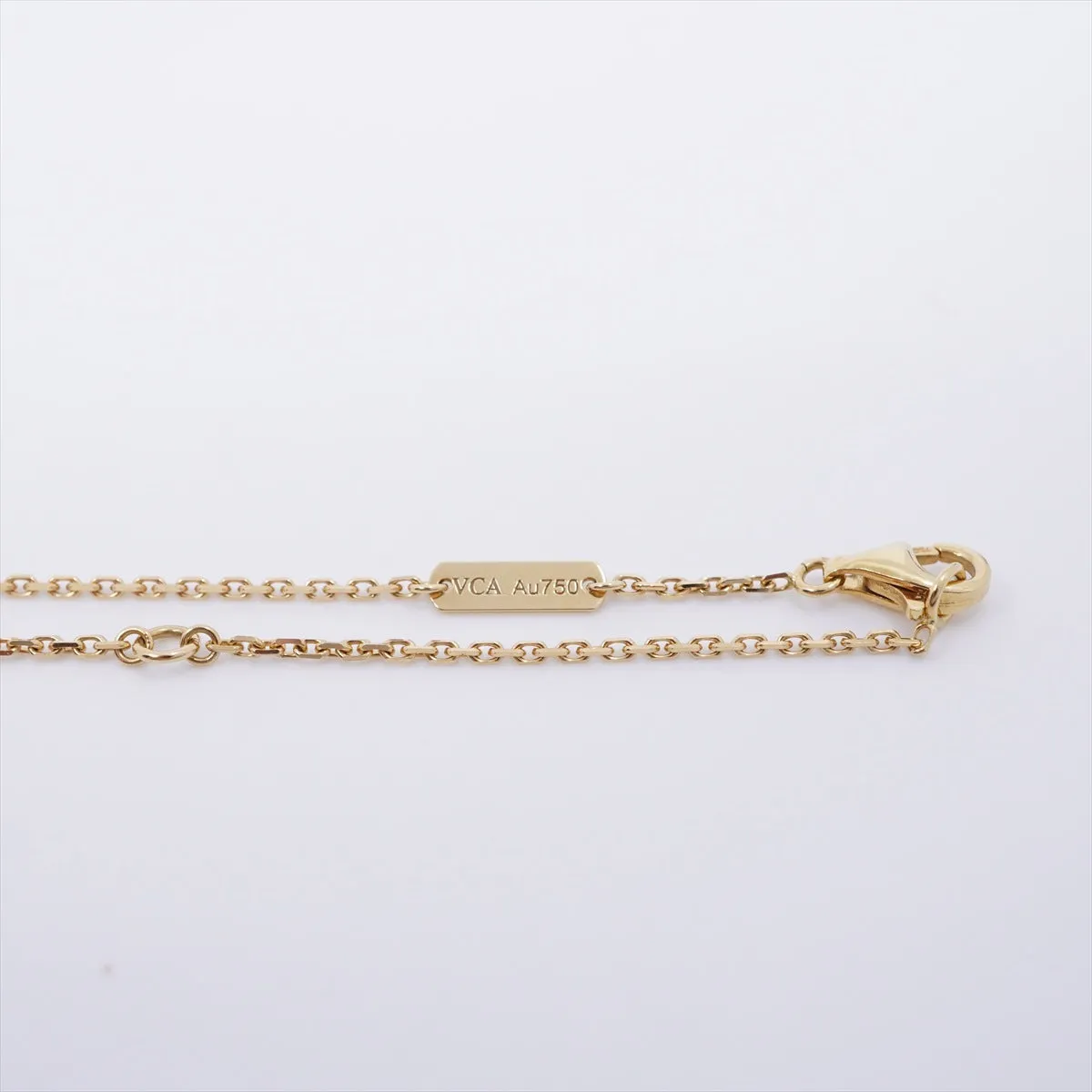 Van Cleef & Arpels Vintage Alhambra Onyx Necklace