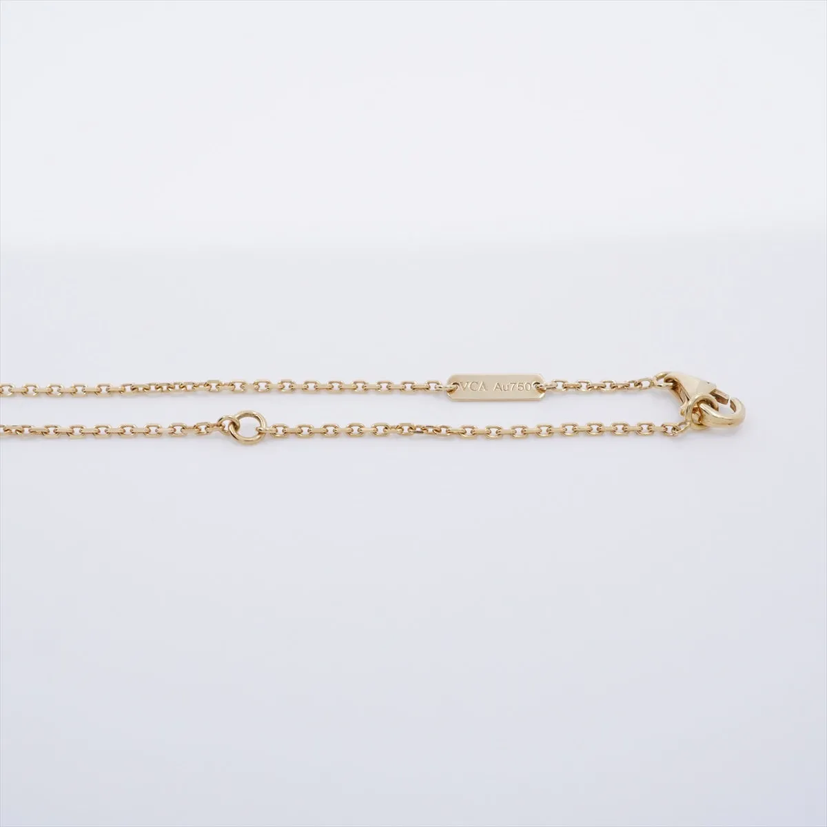 Van Cleef & Arpels Vintage Alhambra Onyx Necklace