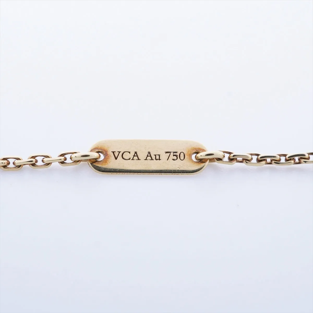 Van Cleef & Arpels Vintage Alhambra Onyx Necklace