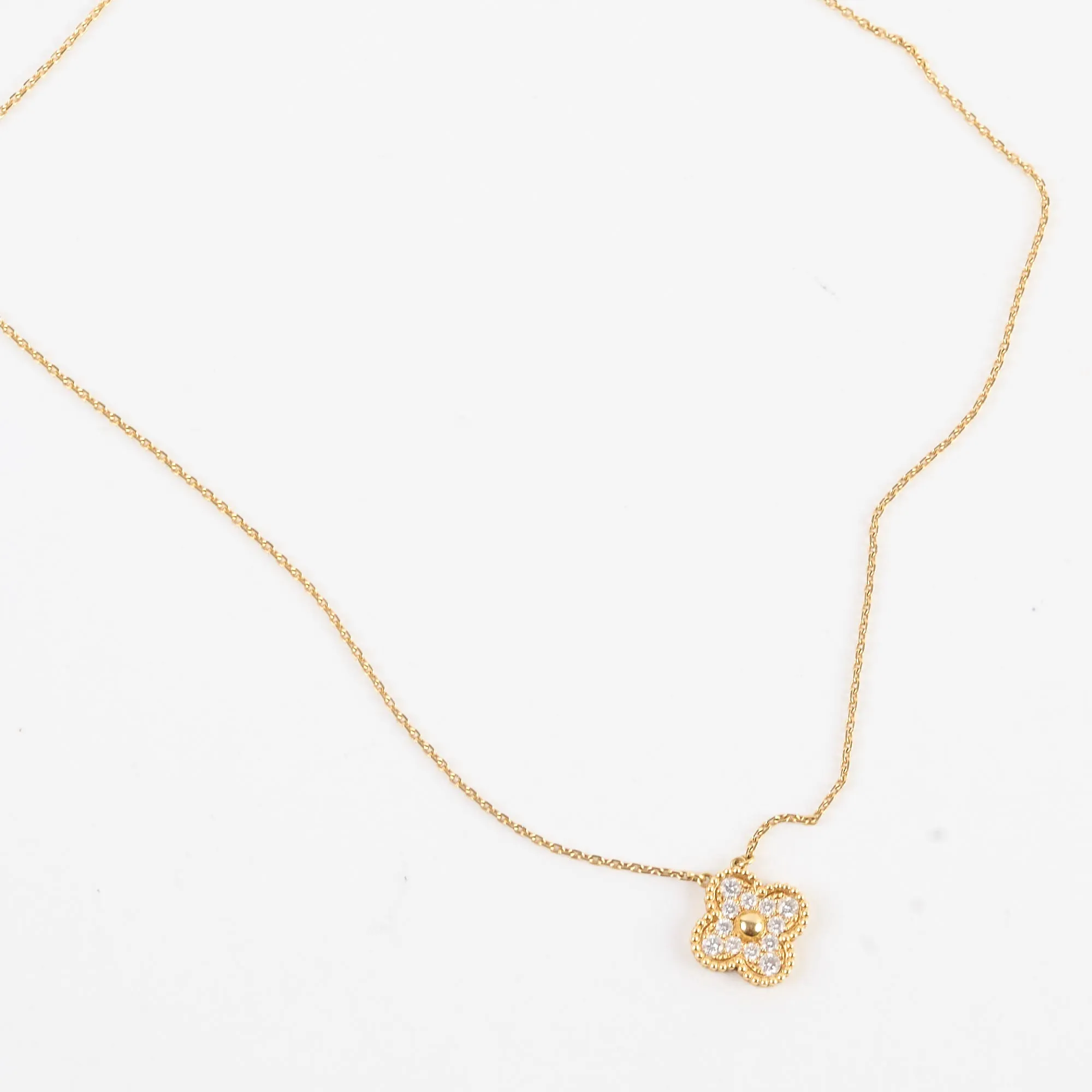 Van Cleef & Arpels Vintage Alhambra Pendent Necklace