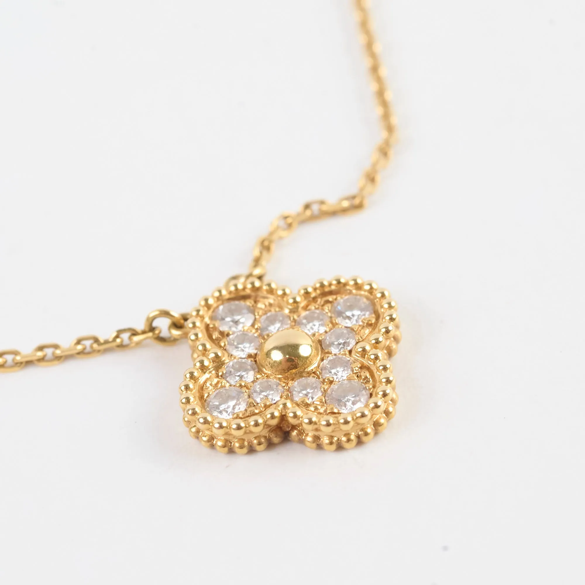 Van Cleef & Arpels Vintage Alhambra Pendent Necklace