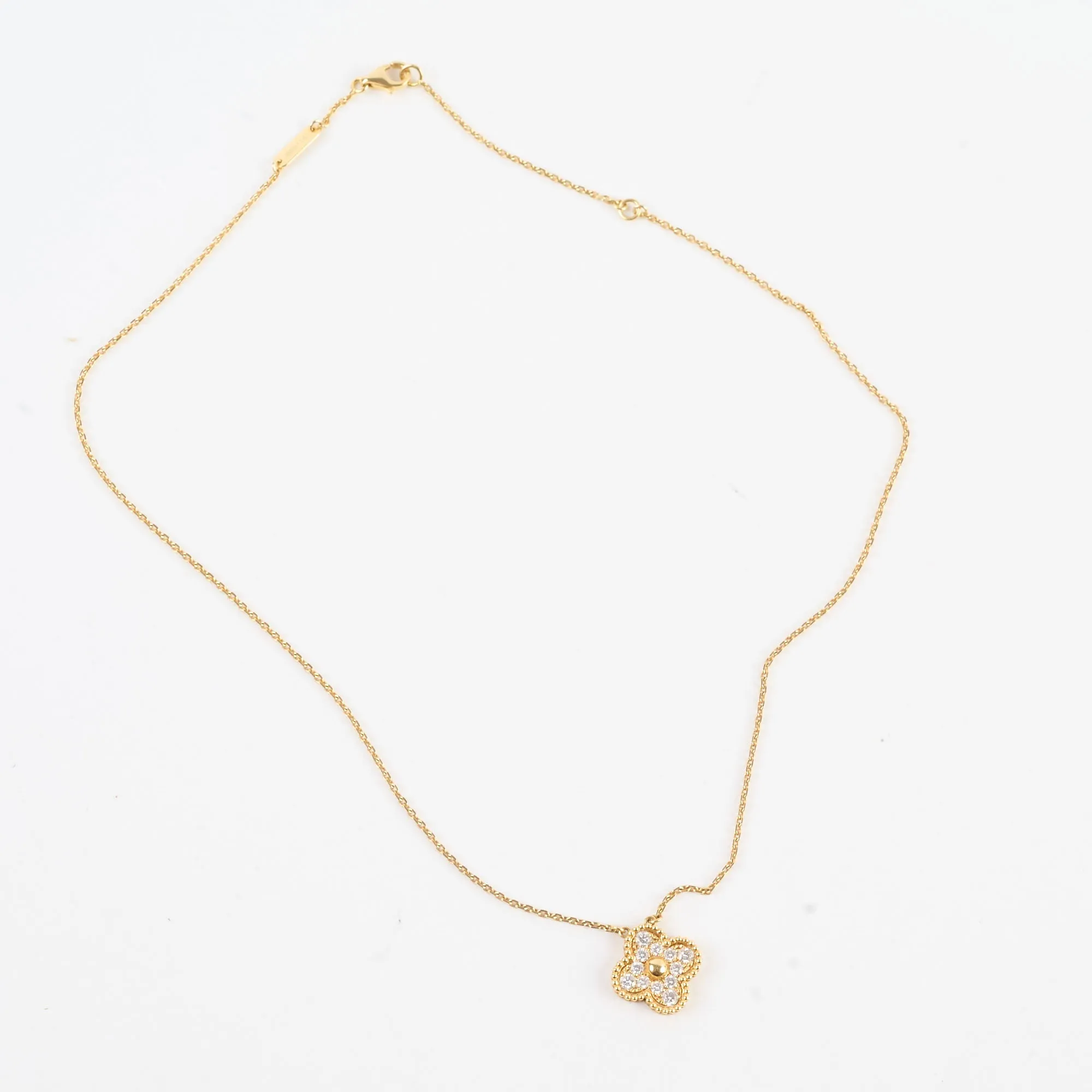 Van Cleef & Arpels Vintage Alhambra Pendent Necklace