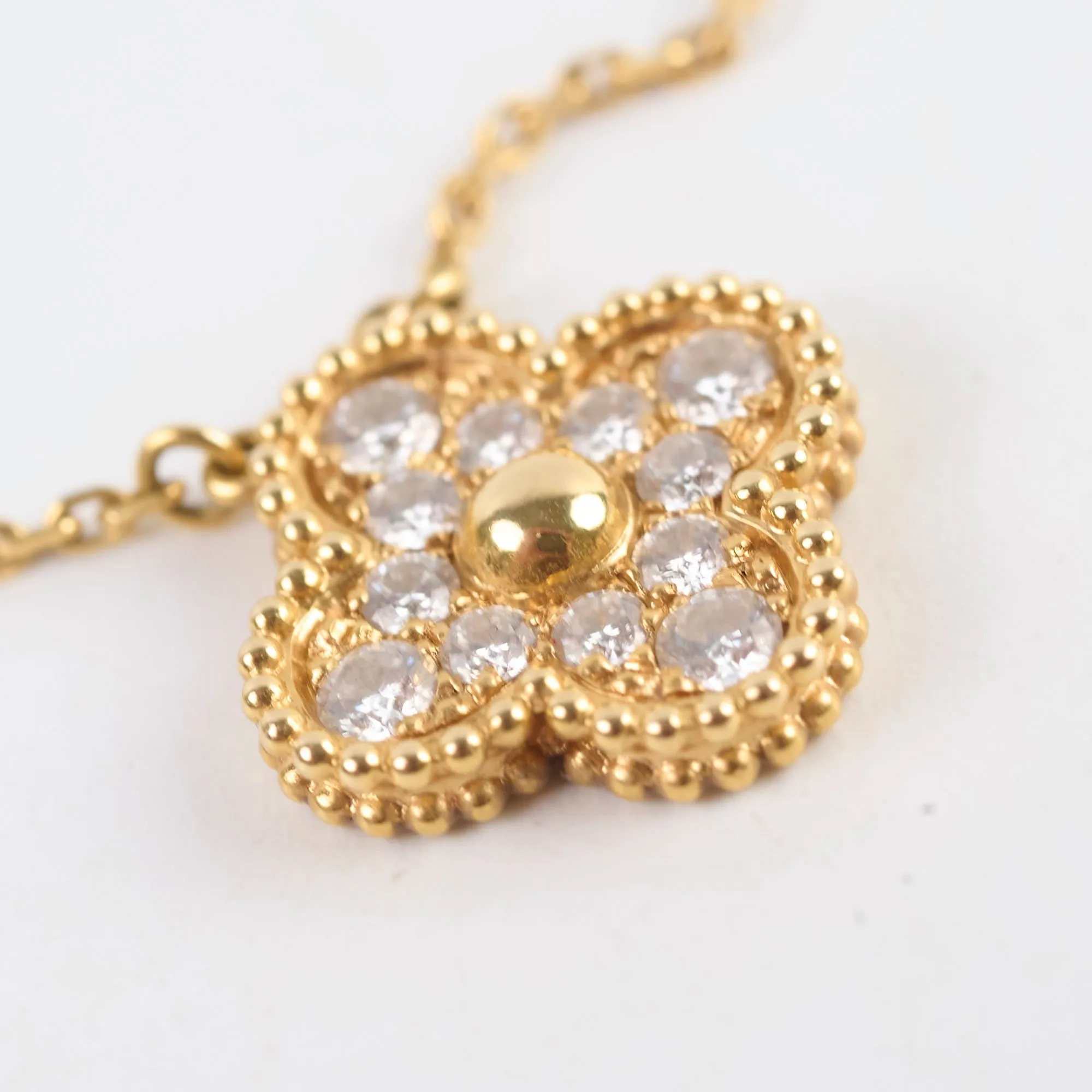 Van Cleef & Arpels Vintage Alhambra Pendent Necklace