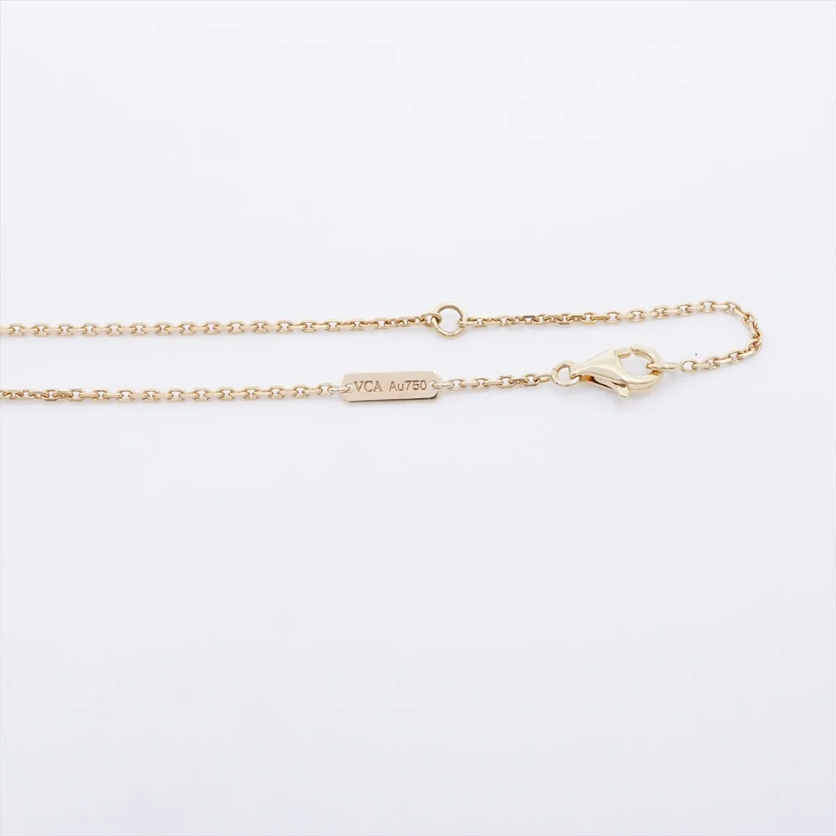 Van Cleef & Arpels Vintage Alhambra White Mother of Pearl MOP Necklace
