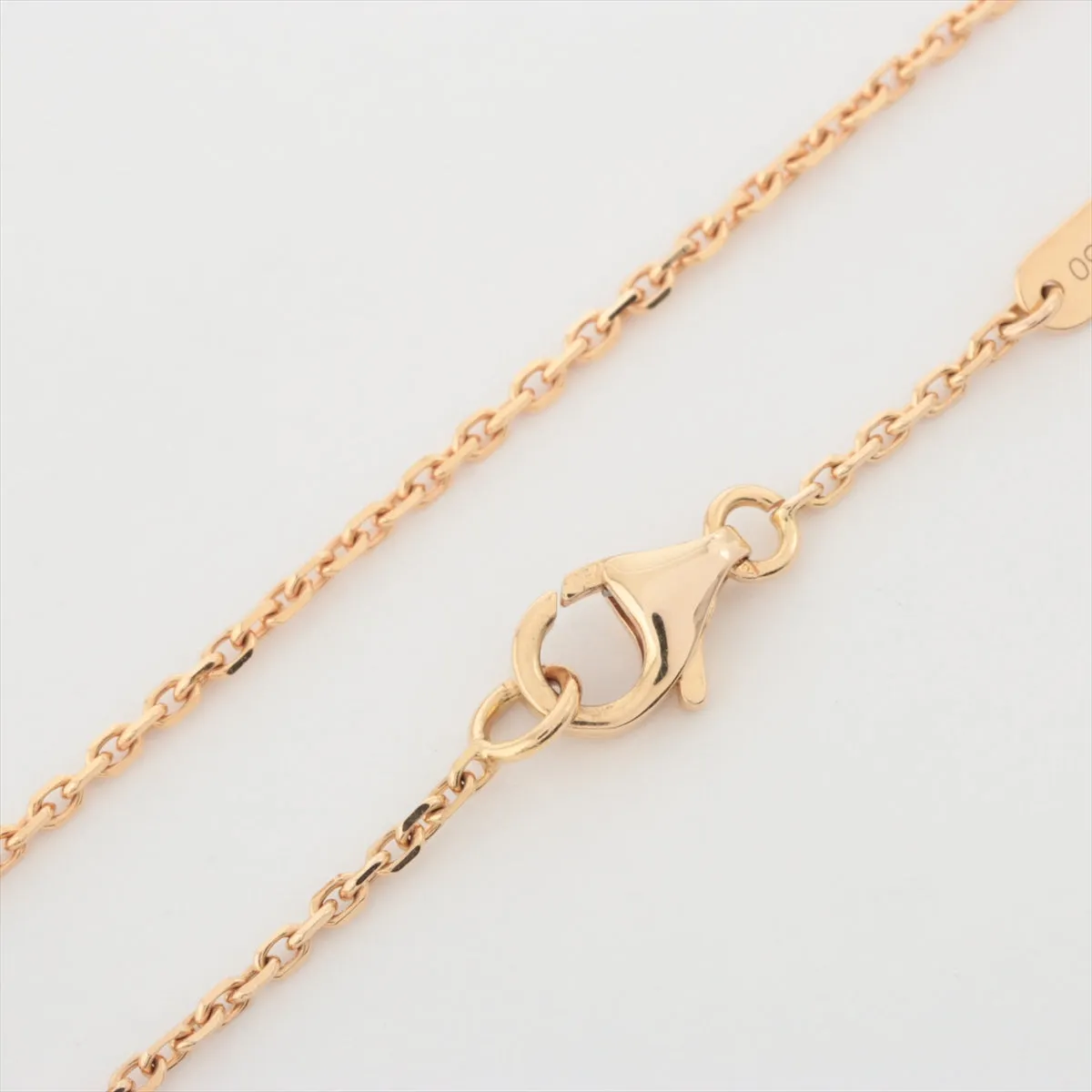 Van Cleef & Arpels Vintage Alhambra Yellow Gold Diamond Necklace