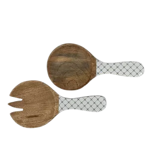 Van Deurs Danmark Servers Short Mango New diamond Set Of 2