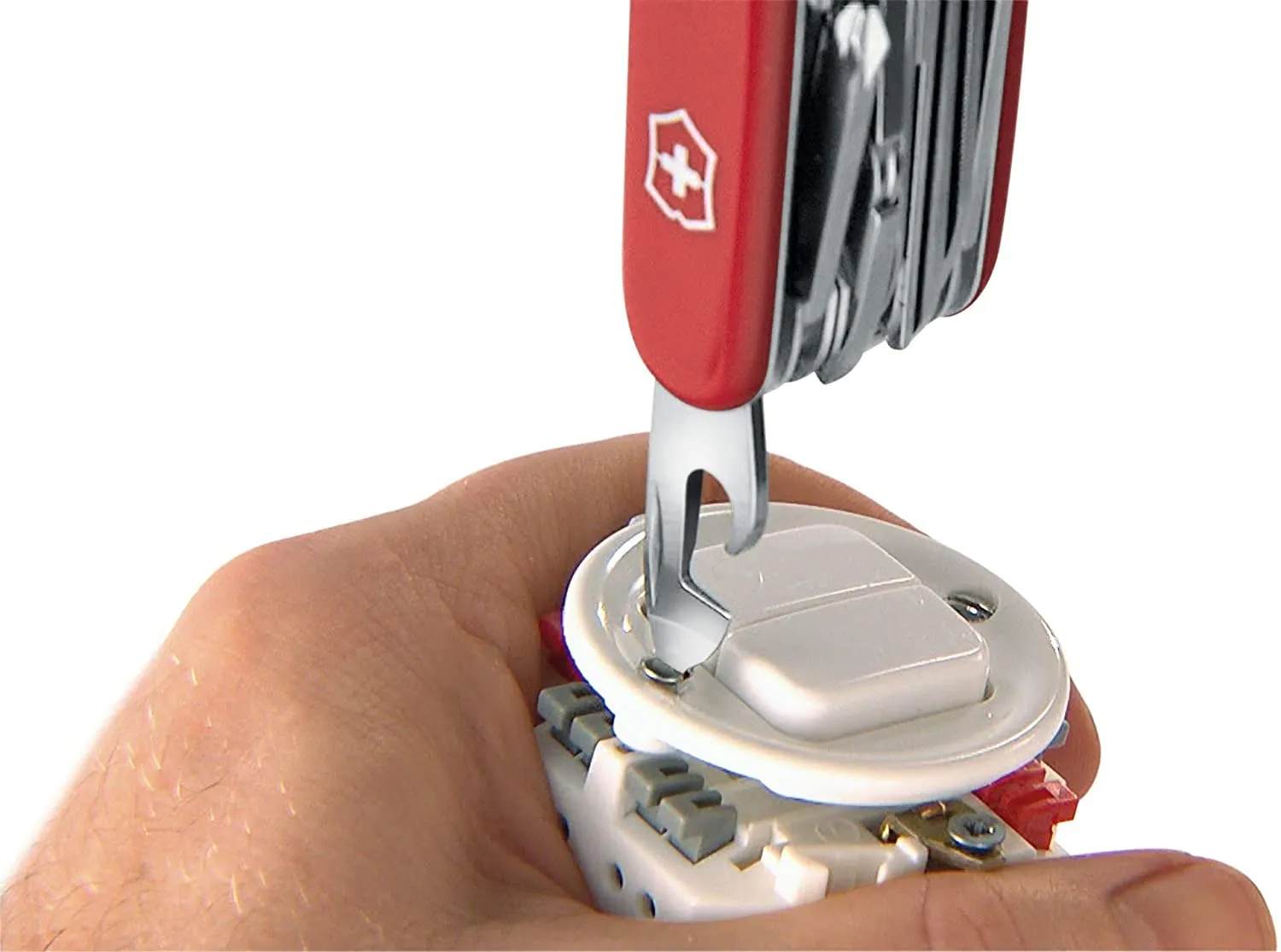 Victorinox Swiss Army Rambler Red Small Pocket Knife with 10 Functions 0.6363