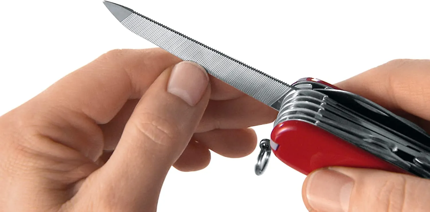Victorinox Swiss Army Rambler Red Small Pocket Knife with 10 Functions 0.6363