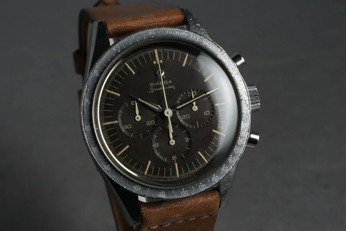 Vintage Omega Speedmaster 2998-2 with Brown Tropical Dial