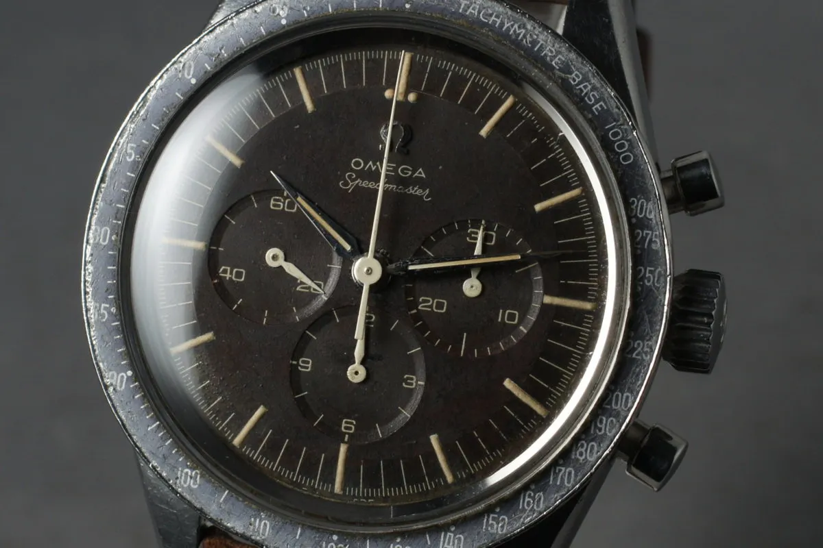 Vintage Omega Speedmaster 2998-2 with Brown Tropical Dial