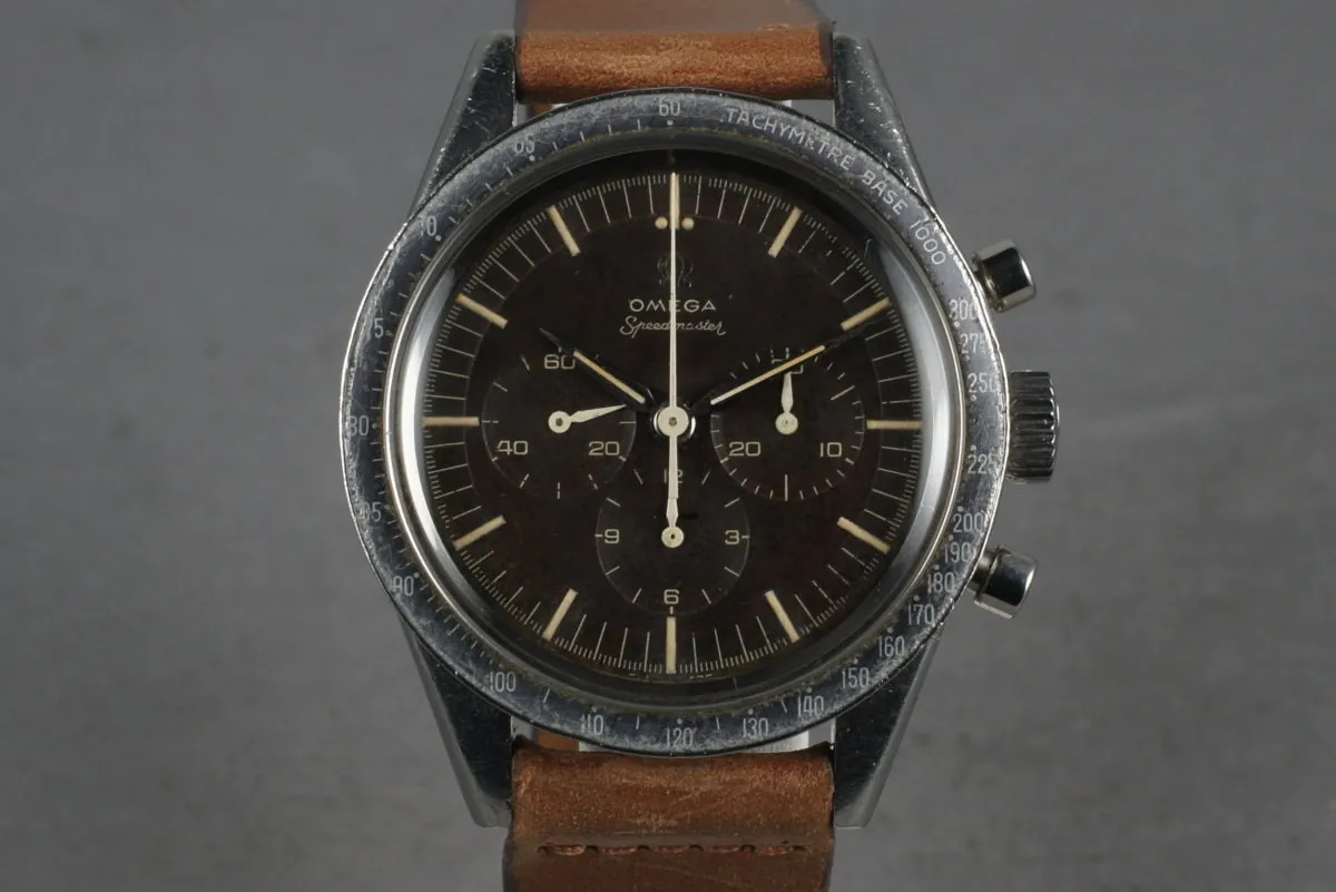 Vintage Omega Speedmaster 2998-2 with Brown Tropical Dial