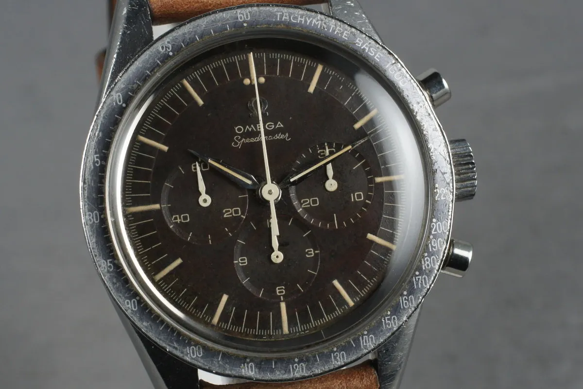 Vintage Omega Speedmaster 2998-2 with Brown Tropical Dial