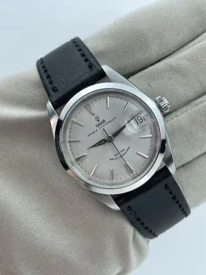 Vintage Tudor Prince Oysterdate Ref 7966 Automatic Silver Dial Steel Mens Unisex