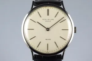 Vintage WG Patek Philippe 3484 with Beyer Double Name Dial