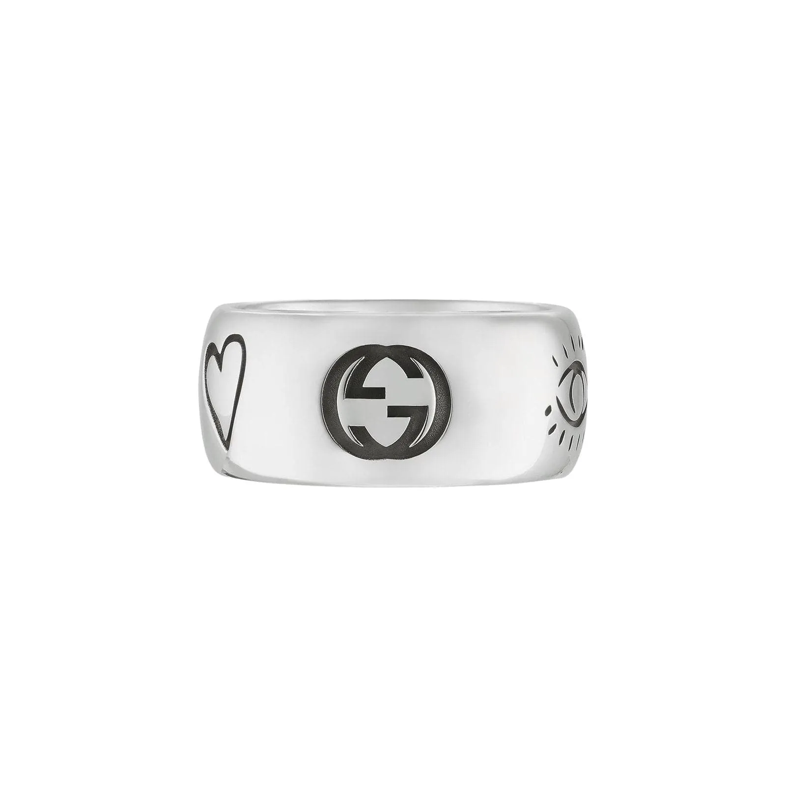 Wide Blind For Love Ring