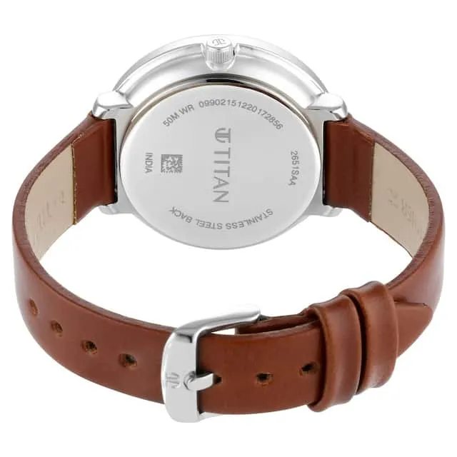 Workwear Women Silver & White Dial