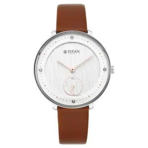 Workwear Women Silver & White Dial