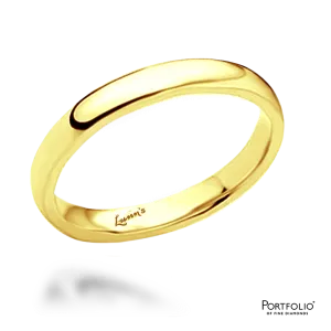 Yellow Gold 2mm Medium Court Wedding Ring