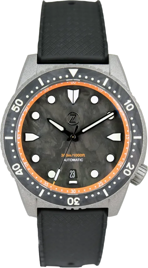 Zelos Mako Diver Cerakote Carbon (Pre-owned)