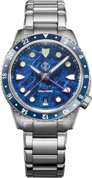 Zelos Mako GMT Meteorite