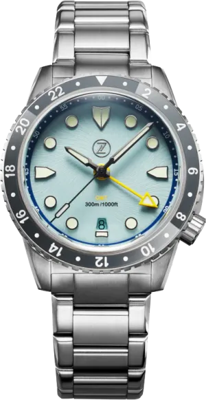 Zelos Mako GMT Sky Blue