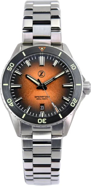 Zelos Spearfish 40mm Burnt Orange (Pre-owned)