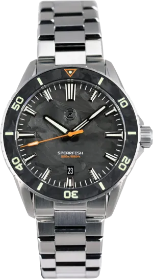 Zelos Spearfish 40mm Forged Carbon (Pre-owned)