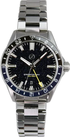 Zelos Spearfish GMT Aventurine (Pre-owned)