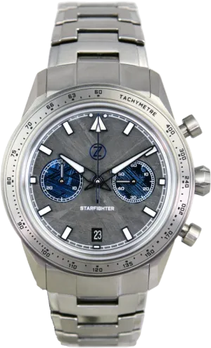 Zelos Starfighter Chronograph Meteorite (Pre-owned)