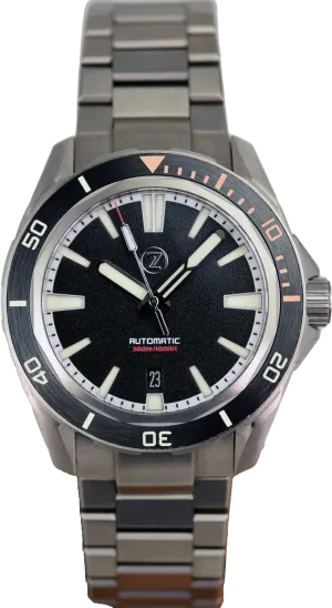 Zelos Swordfish TI 42mm Calypso Orange (Pre-owned)