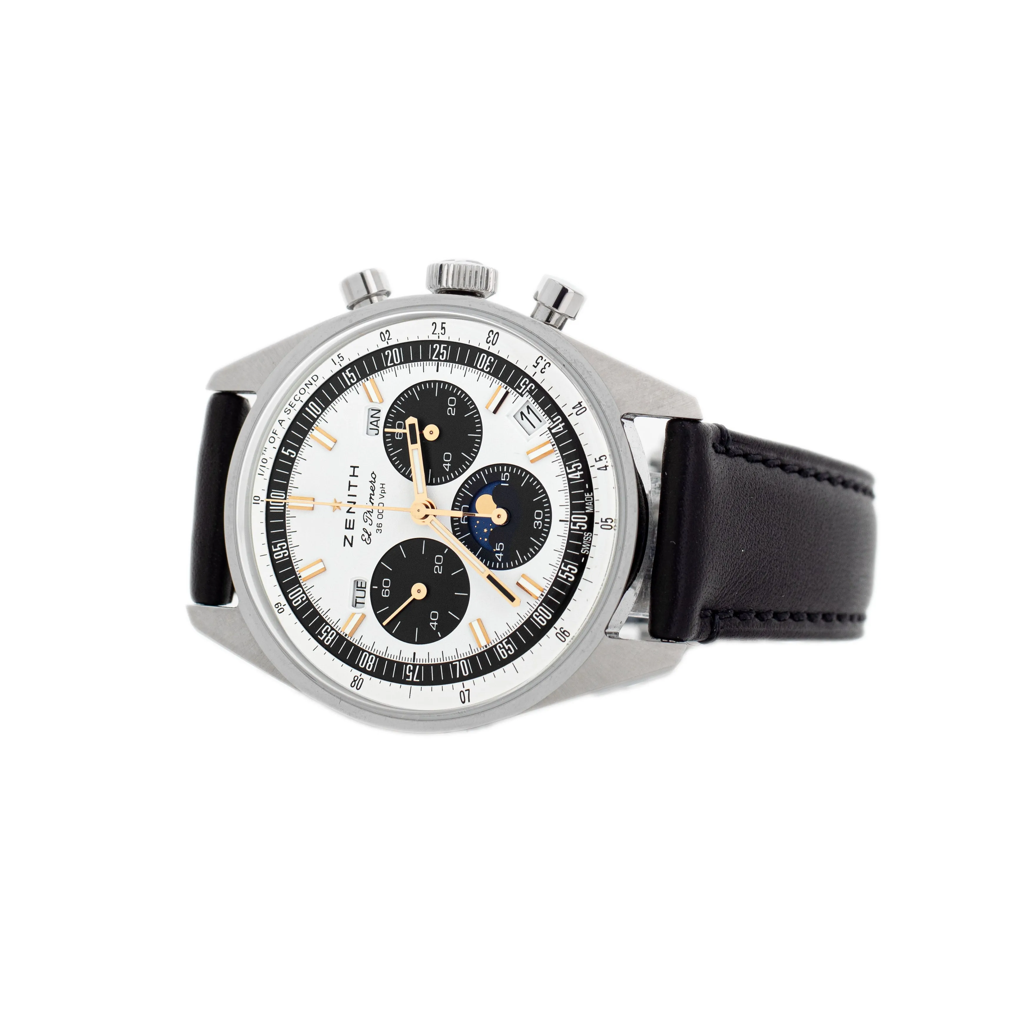 Zenith Chronomaster Original Triple Calendar 38mm 03.3400.3610/38.c911 Full Set