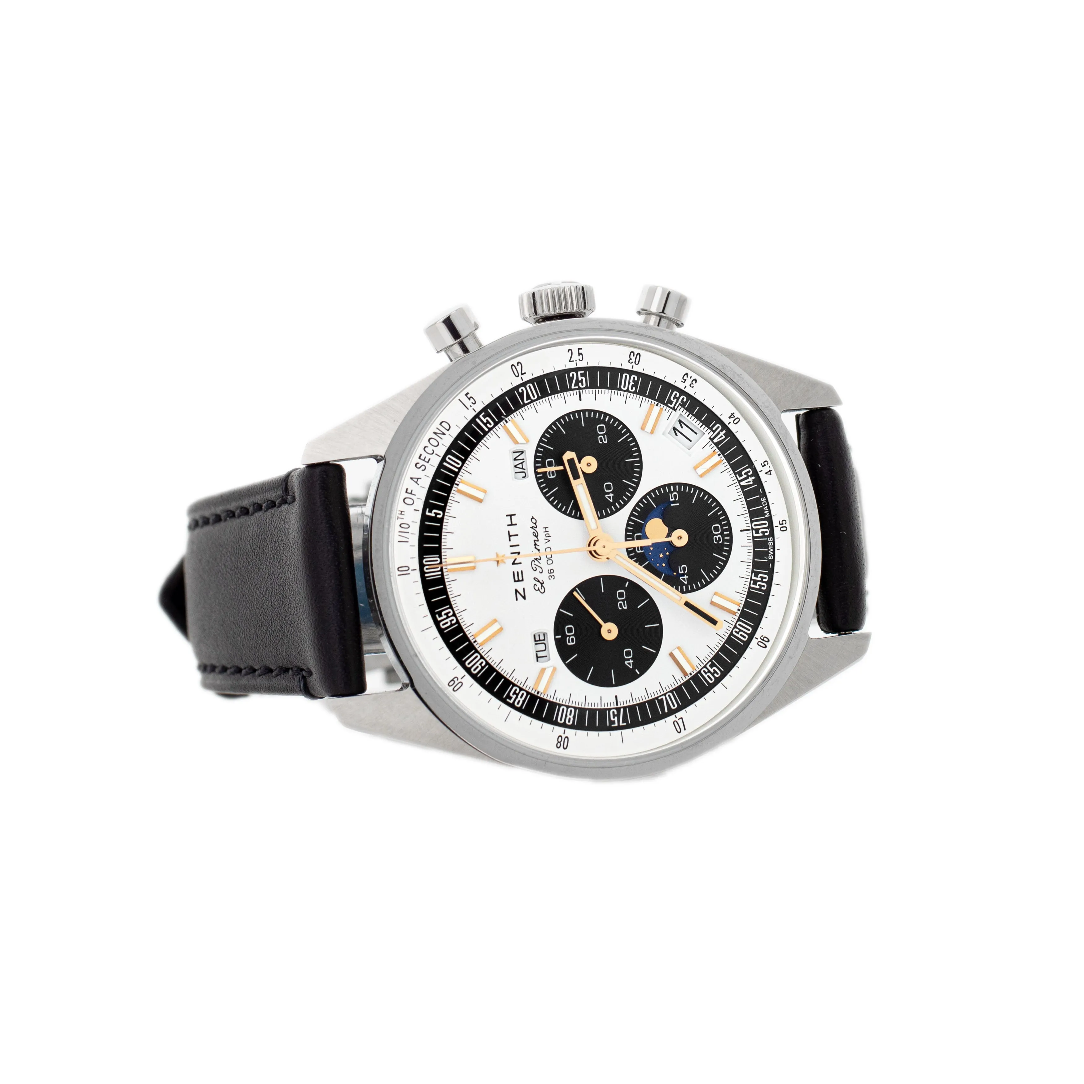 Zenith Chronomaster Original Triple Calendar 38mm 03.3400.3610/38.c911 Full Set