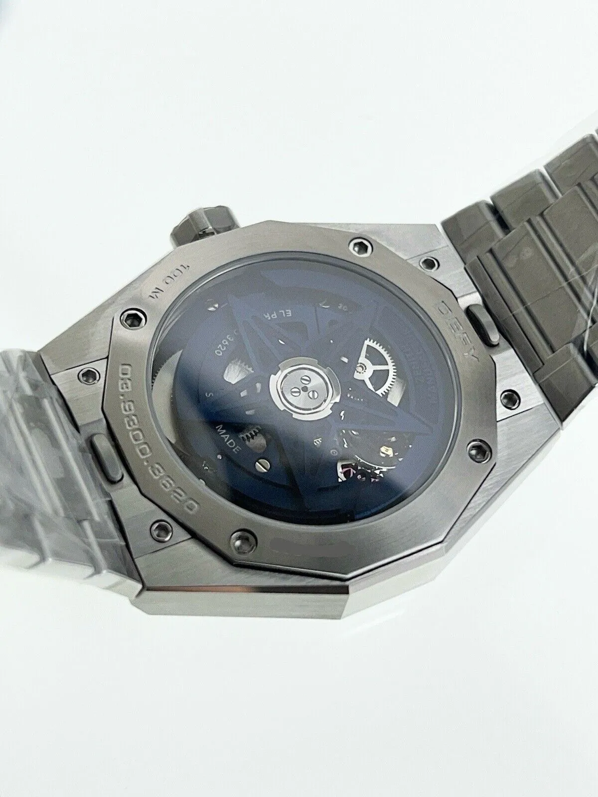 Zenith Defy Skyline Steel Blue Skeleton 41mm Automatic Men’s Watch 03.9300.3620