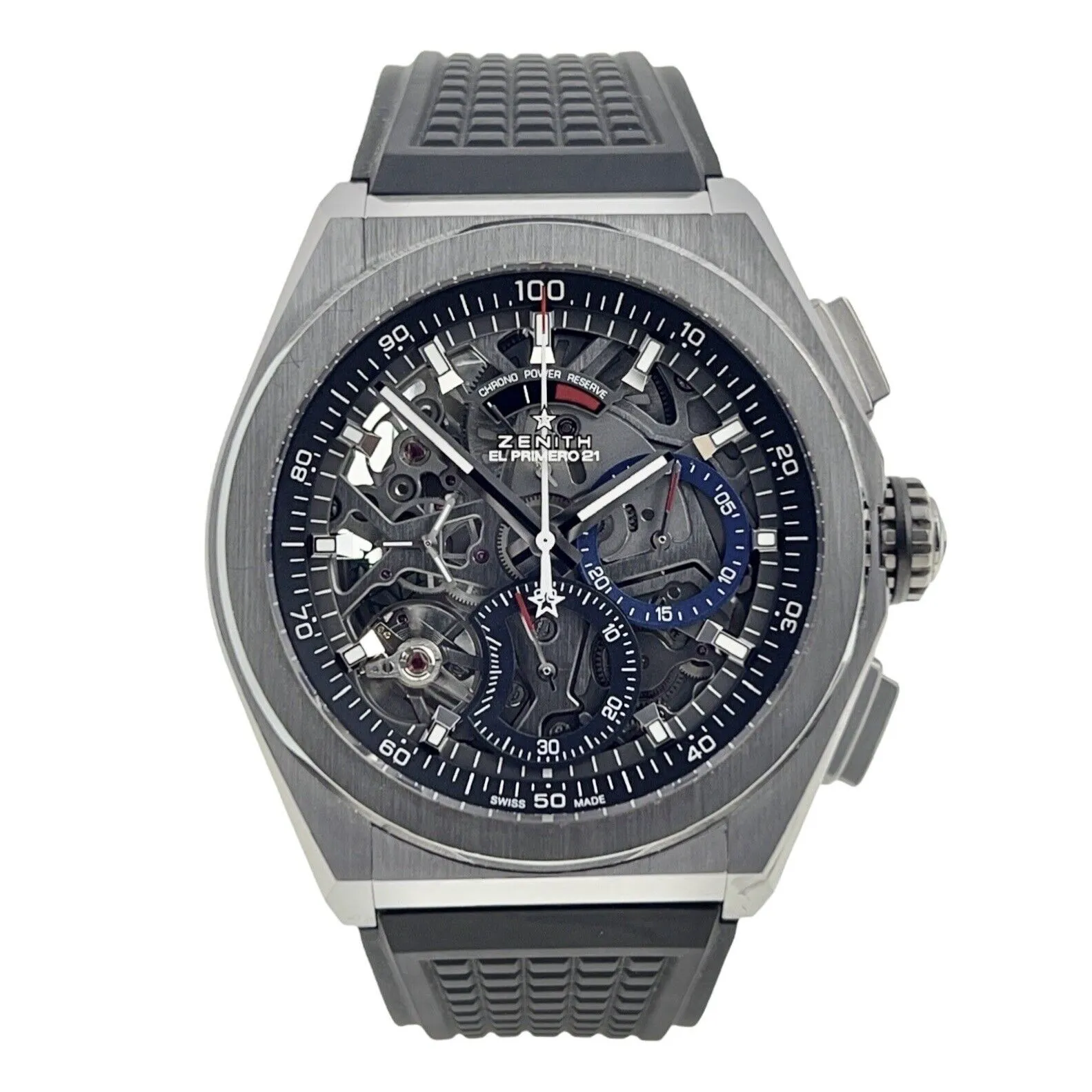 Zenith El Primero Chronograph Titanium 44mm Automatic Men’s Watch 95.9000.9004