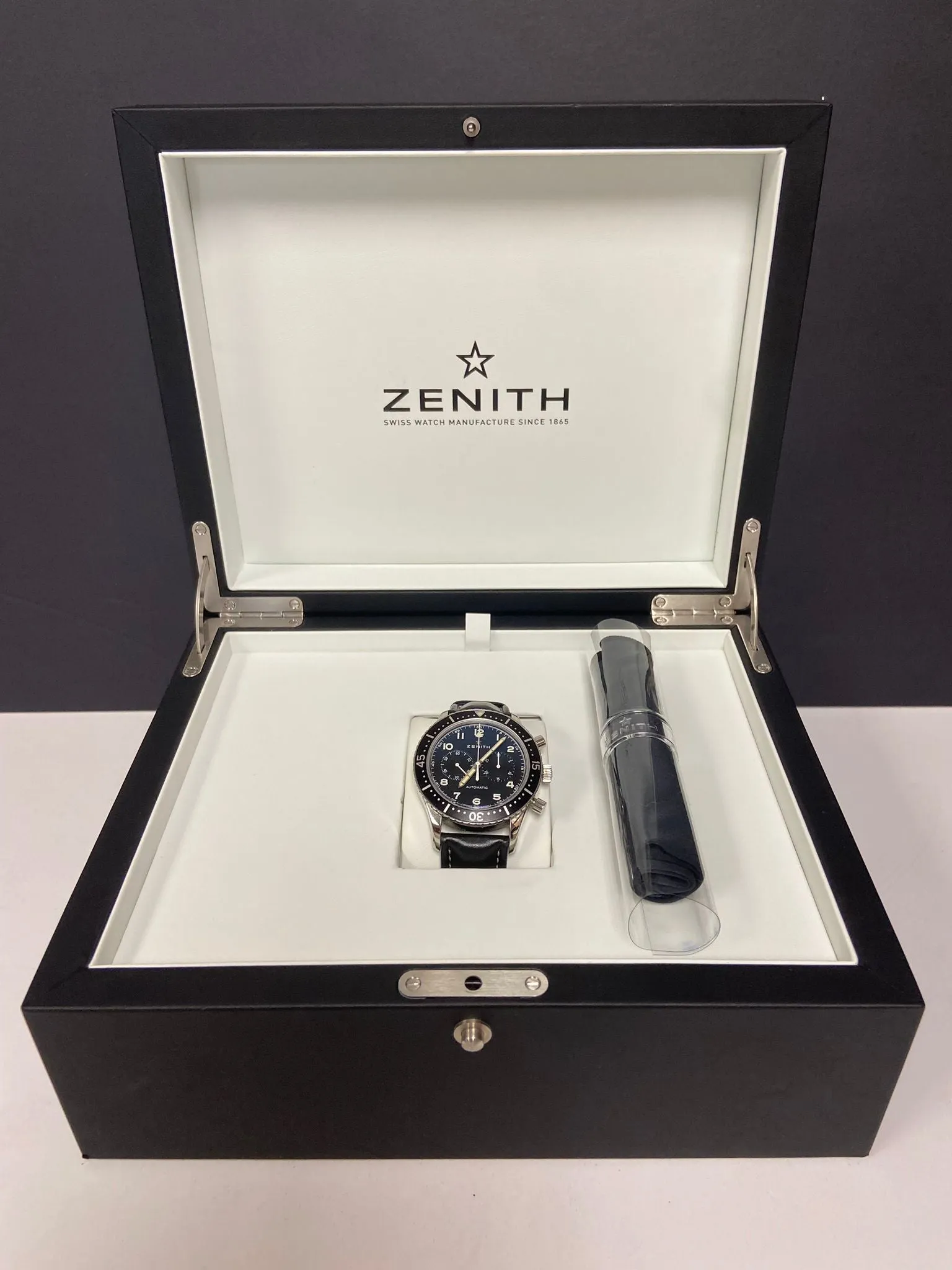 Zenith Pilot Chronometro Tipo CP-2 L.E 1000pcs 03.2240.4069  Black Dial Automatic Men's Watch